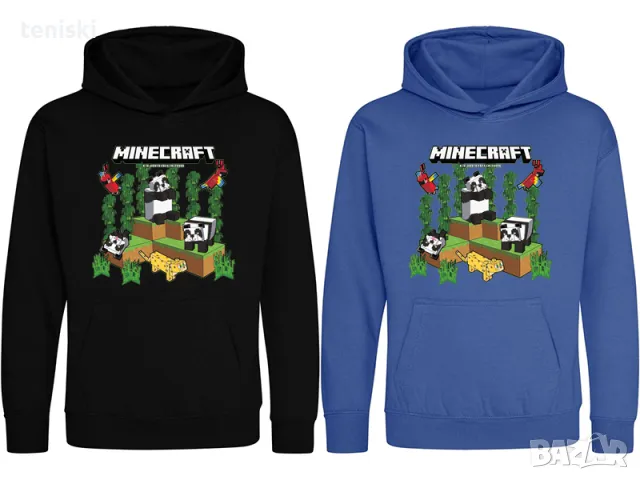 Качествени детски суичъри Minecraft Модели, цветове и размери, снимка 2 - Детски анцузи и суичери - 47303157