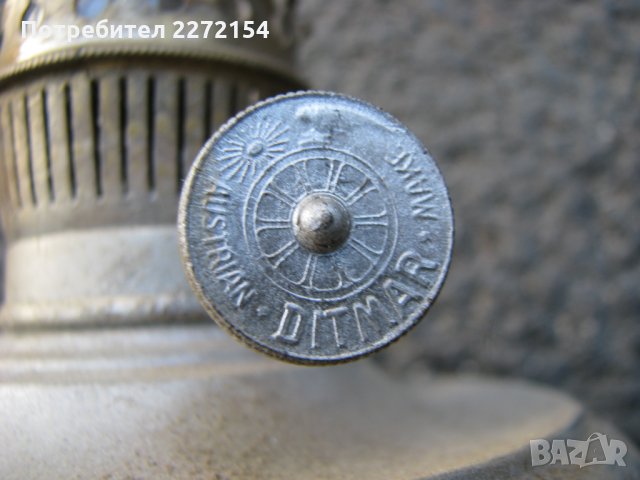 Газена лампа DITMAR-3, снимка 2 - Антикварни и старинни предмети - 28603923