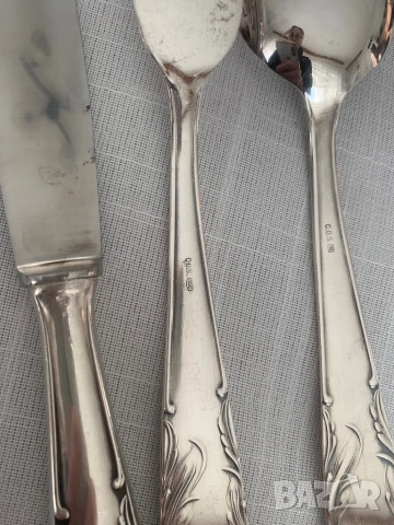 Комплект  прибори Солинген * СРЕБРО 100* 18 броя* За 6 човека, снимка 14 - Прибори за хранене, готвене и сервиране - 47997629