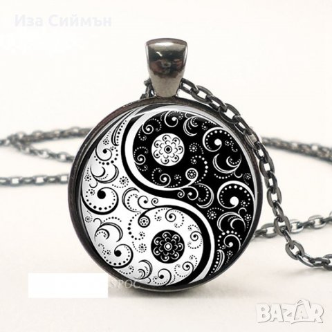 Кожени гривни Ин и Ян, снимка 3 - Гривни - 32864180