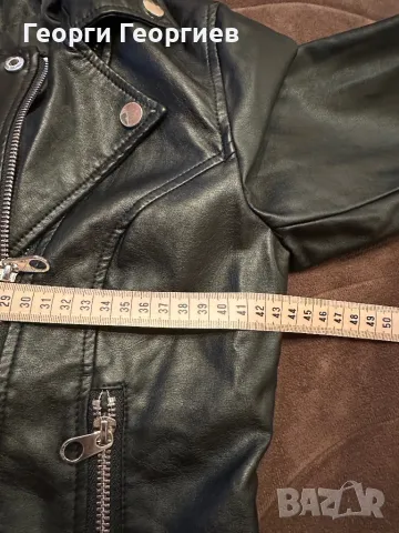Страхотно кожено яке, снимка 9 - Якета - 49518025
