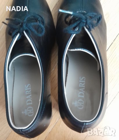 Daris черни обувки от естествена кожа, снимка 6 - Дамски обувки на ток - 42945045