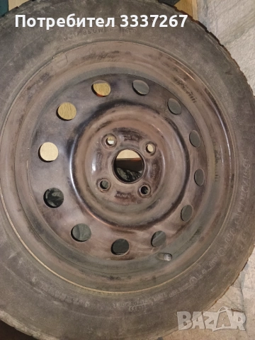 Железни джанти 14-ки за toyota/suzuki 4x100 , снимка 2 - Гуми и джанти - 51454973