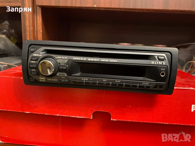 Авто Сд МП3 плеър Сони/Sony CDX-GT 222 Сд/Мп3/АУХ, снимка 5 - Аудиосистеми - 53103256