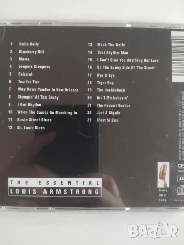 Louis Armstrong – The Essential Louis Armstrong, снимка 2 - CD дискове - 52841699
