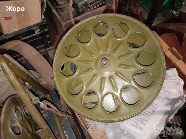 макара с кабел за полеви телефон WW2 WWII 