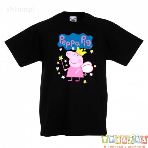 Детска тениска Peppa pig 1, снимка 4 - Детски тениски и потници - 33167998