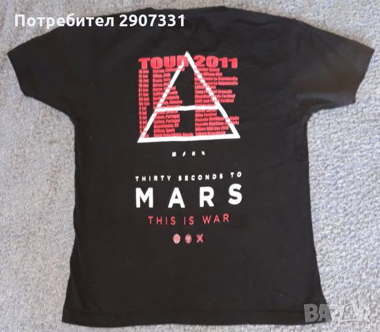 Тениска групи 30 Seconds to Mars.тур 2011, снимка 2 - Тениски - 33543861
