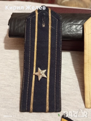 Стари Офицерски соц пагони за КОЛЕКЦИЯ ДЕКОРАЦИЯ 47930, снимка 2 - Други ценни предмети - 52201882