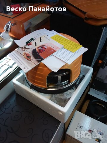 Фурна за пица с теракотен капак Emerio PIZZARETTE,за мини пици 8 бр., снимка 6 - Печки, фурни - 43397041