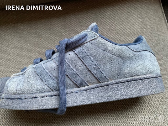 Adidas superstar 40 blue, снимка 3 - Маратонки - 36608254