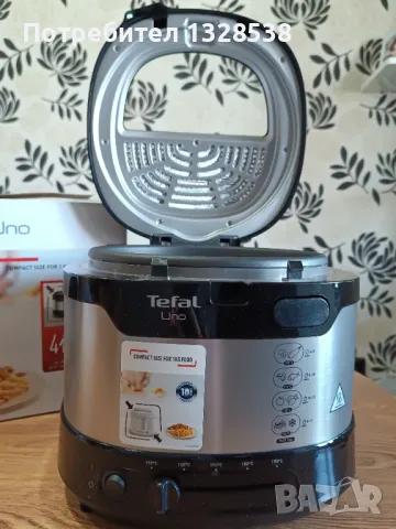 ФРИТЮРНИК Tefal Uno , снимка 4 - Фритюрници - 50280610