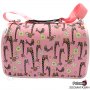 Транспортна чанта за Куче/Коте - S размер - 34/19/27см - Розова разцветка, снимка 3