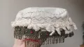 Етно шапка,носия,бронз,сребро,кърпа,накит,монети,Боне,таке,фесче , снимка 9