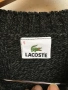 Вълнен пуловер Lacoste тъмносиво , Л, снимка 8