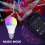 MOES Интелигентна Bluetooth LED Крушка с Регулируема Светлина 9W E27 Регулируем Цвят , снимка 9