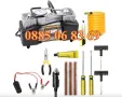 Комплект Пътна помощ - мощен компресор за гуми с инструменти, снимка 3