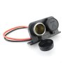 Разклонител за запалка Automat, Двоен, 12/24V, Черен, снимка 2