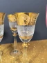 чаши за ракия -  Бохемия - Christina- Versace Gold, снимка 5
