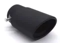 Накрайник за ауспух черен мат, снимка 1