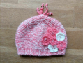 Нова ръчно плетена шапка, снимка 1 - Шапки, шалове и ръкавици - 44933251