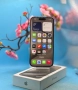 ГАРАНЦИОНЕН!!! Apple iPhone 15 Pro, 128GB, 5G, Natural Titanium + подарък оригинален адаптер , снимка 2