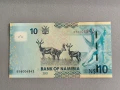 Банкнота - Намибия - 10 долара UNC | 2021г., снимка 2