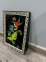 Стъклена картина с птици, комплект от 2бр., снимка 7
