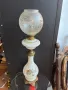 старинна стъклена лампа, снимка 1