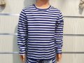 Нова детска класическа моряшка блуза с дълъг ръкав, снимка 4