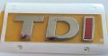 Емблема, Надпис с логото TDI за Volkswagen, снимка 2