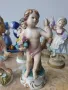 8бр малки порцеланови фигури/деца-влюбени-дядо/Каподимонте статуетки 11-18см, снимка 5