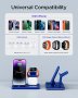 3 в 1 Нова стойка зарядно телефон слушалки часовник Магнитна станция iPhone Apple Watch AirPods, снимка 5