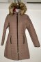 Светлокафяво дамско зимно яке марка Giorgio di Mare - L, XL/2XL, снимка 2
