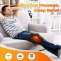 Безжичен LED Инфрачервен Масажор Червена Светлина Дълбоко Облекчаване Тяло Гръб Колене Стави Мускули, снимка 9