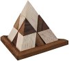 Пъзел Fidget, Пирамида, 3D, Логически, Дървен, снимка 1 - Образователни игри - 40631666