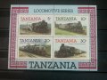 1036. Танзания 1985 ~ “ Транспорт. Локомотиви  ” ,**,MNH