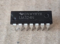 LM324N 4 ОУ DIP14, UA741H, снимка 1