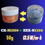 50gr ZZX N-1350 13.5 W/mk течен термопад thermal putty цени на едро, големи количества, снимка 1