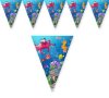 Морско дъно морски животни океан Парти Гирлянд Знаменца Флаг Банер рожден ден