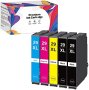 Нов Комплект 5 броя тонер касети мастило за офис принтер Epson 29XL, снимка 1 - Други - 40766671