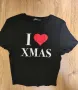 Нови коледни тениски I love xmas, различни размери , снимка 1