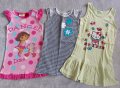 Комплект от 3 детски летни рокли, размер 4-6 години