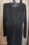ZARA дълга черна рокля солей, снимка 7