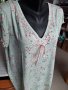 Дамска пижама с къс ръкав размер 4 ХЛ 