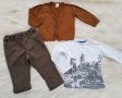Панталон жилетка и блуза H&M 3-6 месеца, снимка 1 - Комплекти за бебе - 32253212