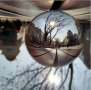 Кристална топка за фотография стъклена сфера за снимки декорация, снимка 2
