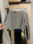 Сив пуловер, снимка 1 - Блузи с дълъг ръкав и пуловери - 44854422