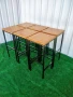 столове с дърво и желязо по поръчка , снимка 2