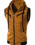 Мъжка жилетка без ръкави с качулка, 6цвята , снимка 6